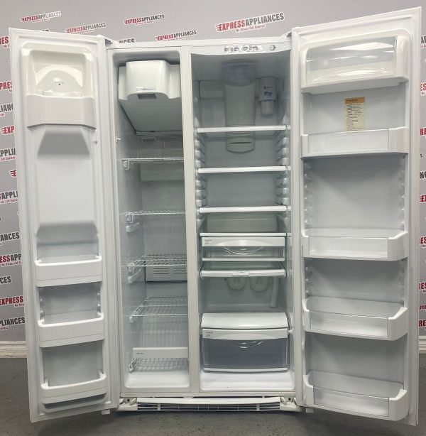 Used GE 36” Side-By-Side Refrigerator GSS25XGPE For Sale