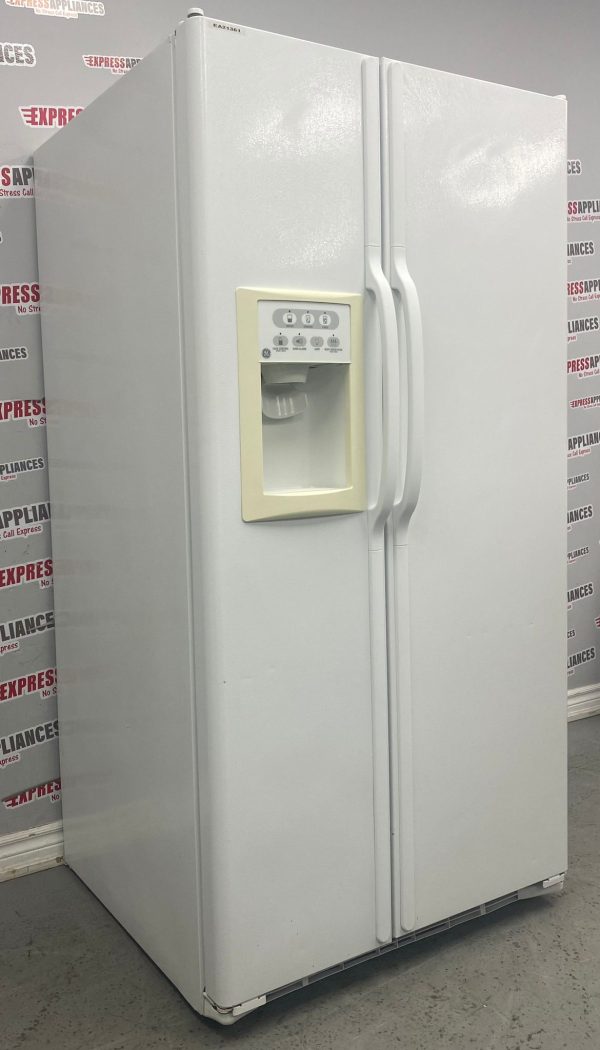 Used GE 36” Side-By-Side Refrigerator GSS25XGPE For Sale