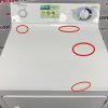 Used GE Electric 27” Dryer PCXR363EB0WW (6)