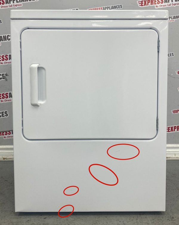 Used GE Electric 27” Dryer PCXR363EB0WW For Sale