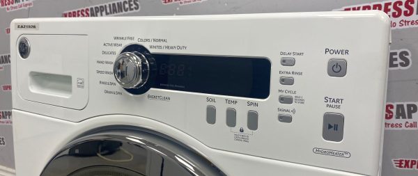 Used GE Front Load Washing Machine WCVH4800K2WW SKU: NEA21926 For Sale