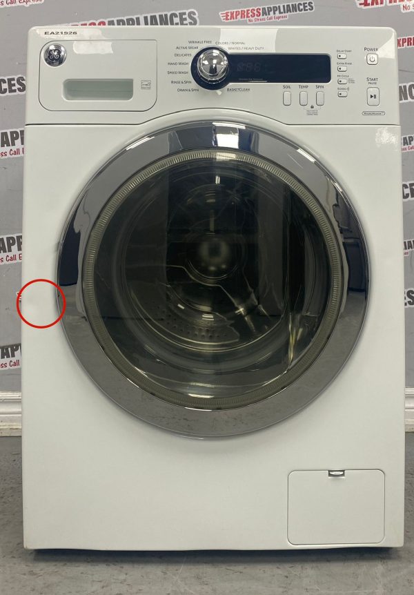 Used GE Front Load Washing Machine WCVH4800K2WW SKU: NEA21926 For Sale