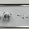 Used Kenmore 24” Laundry Center Washer and Dryer 110.1420092 controls