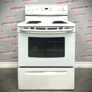 Used Whirlpool 30” Freestanding Glass Top Stove WERP4120SQ0 For Sale