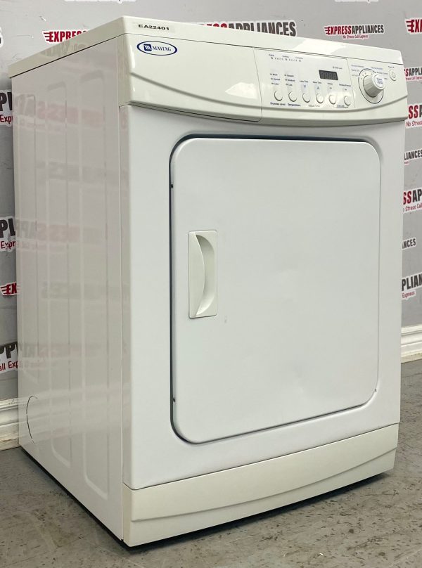 Used Maytag Electric Stackable 24” Dryer MDE2400AZW For Sale