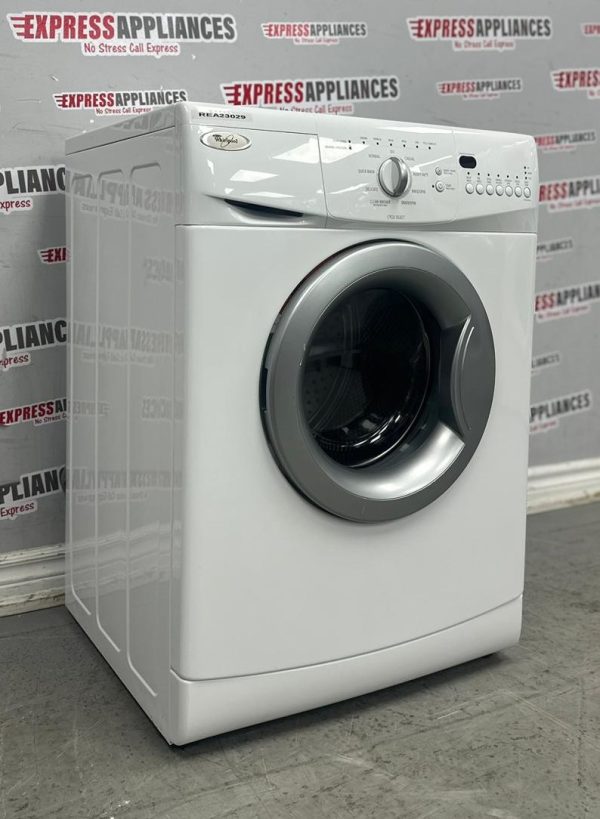 Used Whirlpool 24” Front Load Washing Machine WFC7500VW1 For Sale