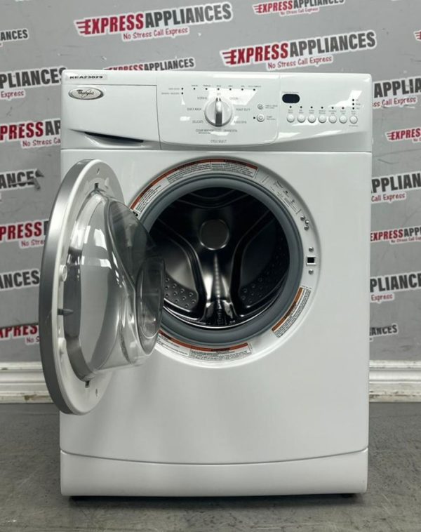 Used Whirlpool 24” Front Load Washing Machine WFC7500VW1 For Sale