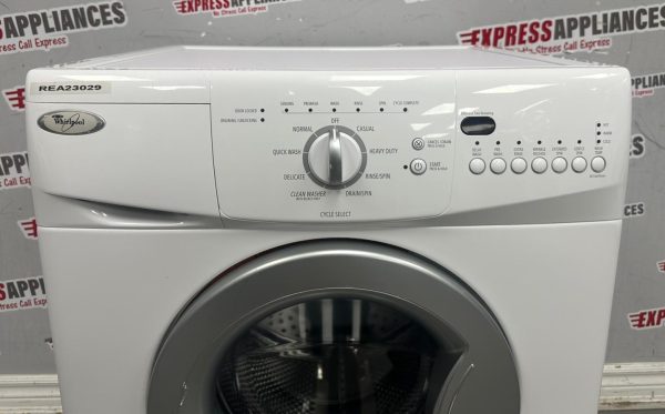 Used Whirlpool 24” Front Load Washing Machine WFC7500VW1 For Sale