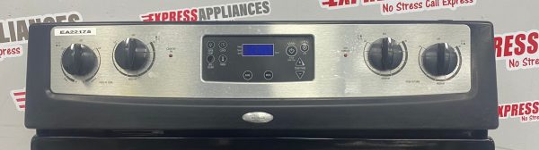 Used Whirlpool Freestanding Glass Top 30” Stove YWFE361LVS0 For Sale