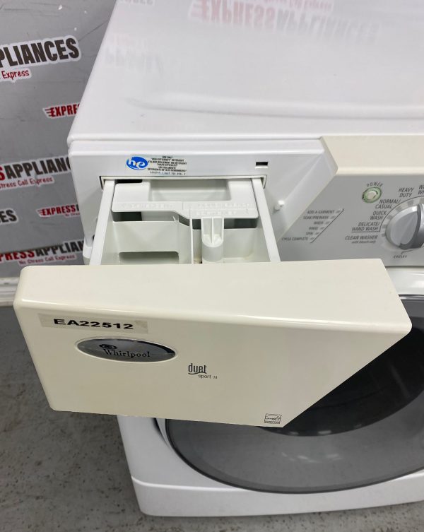 Used Whirlpool Front Load 27” Washing Machine WFW8400TW02 For Sale