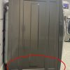 Open Box Electrolux 27” Front Load Washing Machine ELFW7637AT2 damage right side