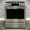 Open Box GE Café Slide-In 30” Gas Stove CCGS700P2M3S1 For Sale