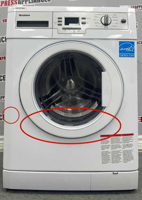 Used Blomberg 24" Front Load Washing Machine WM77120NBL01 For Sale