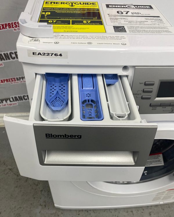 Used Blomberg 24" Front Load Washing Machine WM77120NBL01 For Sale