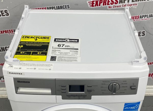 Used Blomberg 24" Front Load Washing Machine WM77120NBL01 For Sale