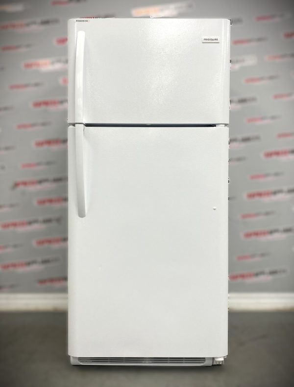 Used Frigidaire Top Freezer 30” Refrigerator FFTR1814TW6 For Sale