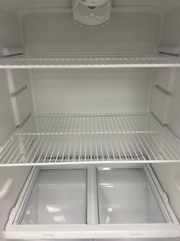 Used Frigidaire Top Freezer 30” Refrigerator FFTR1814TW6 For Sale