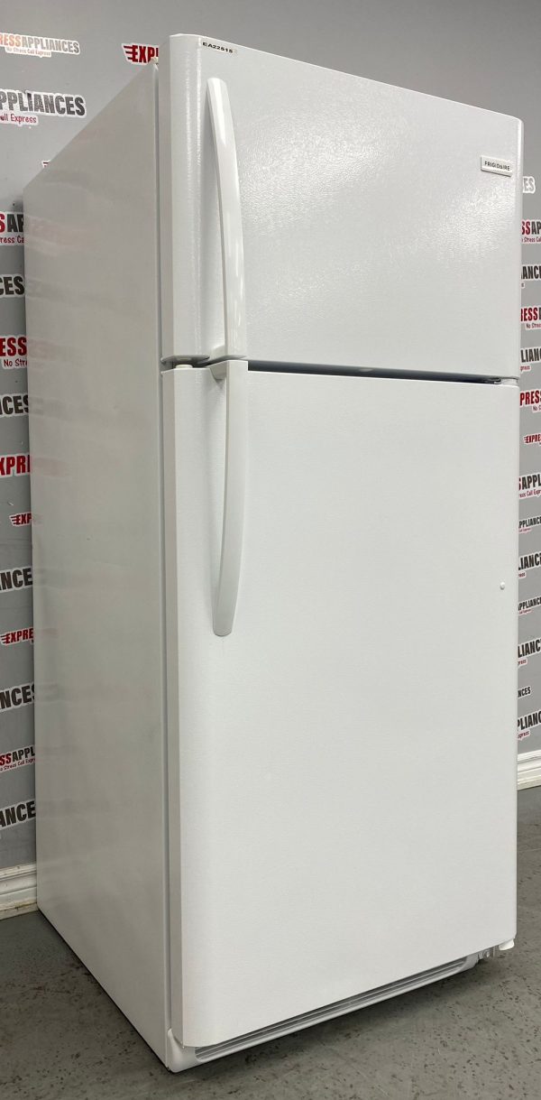 Used Frigidaire Top Freezer 30” Refrigerator FFTR1814TW6 For Sale