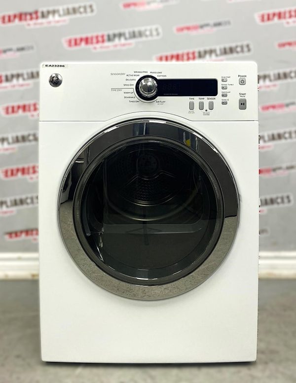 Used GE 24” Electric Stackable Dryer PCVH480EK0WW SKU: EA23286 For Sale