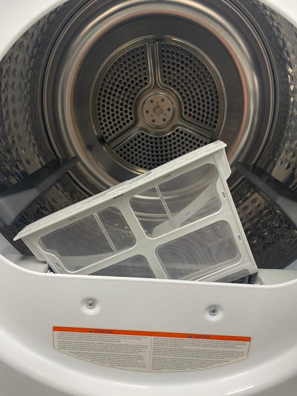 Used GE 24” Electric Stackable Dryer PCVH480EK0WW SKU: EA23286 For Sale