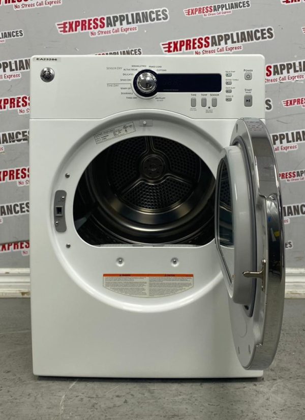 Used GE 24” Electric Stackable Dryer PCVH480EK0WW SKU: EA23286 For Sale