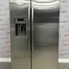 Used GE 36” Side By Side Refrigerator PSRS6PGZADSS For Sale (1)