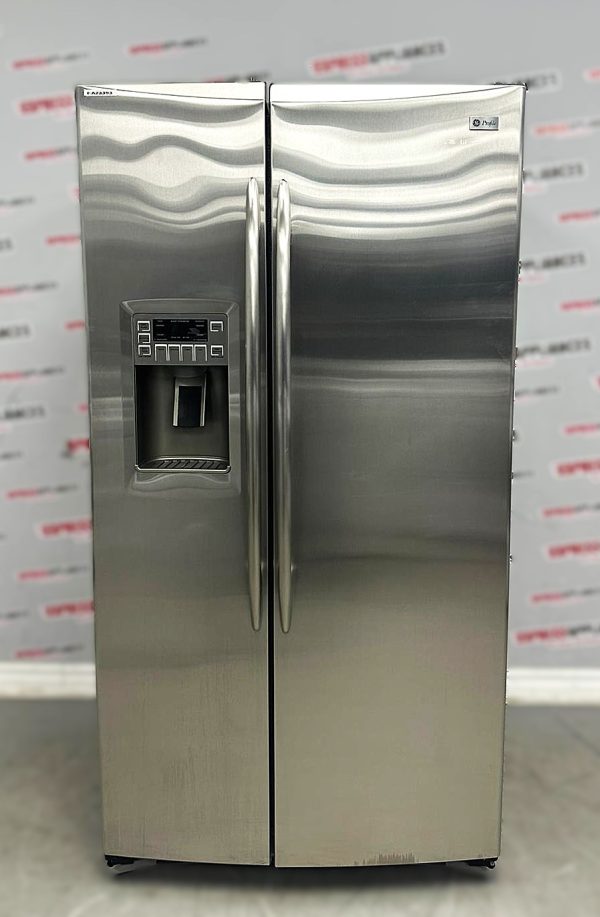 Used GE 36” Side-By-Side Refrigerator PSRS6PGZADSS For Sale