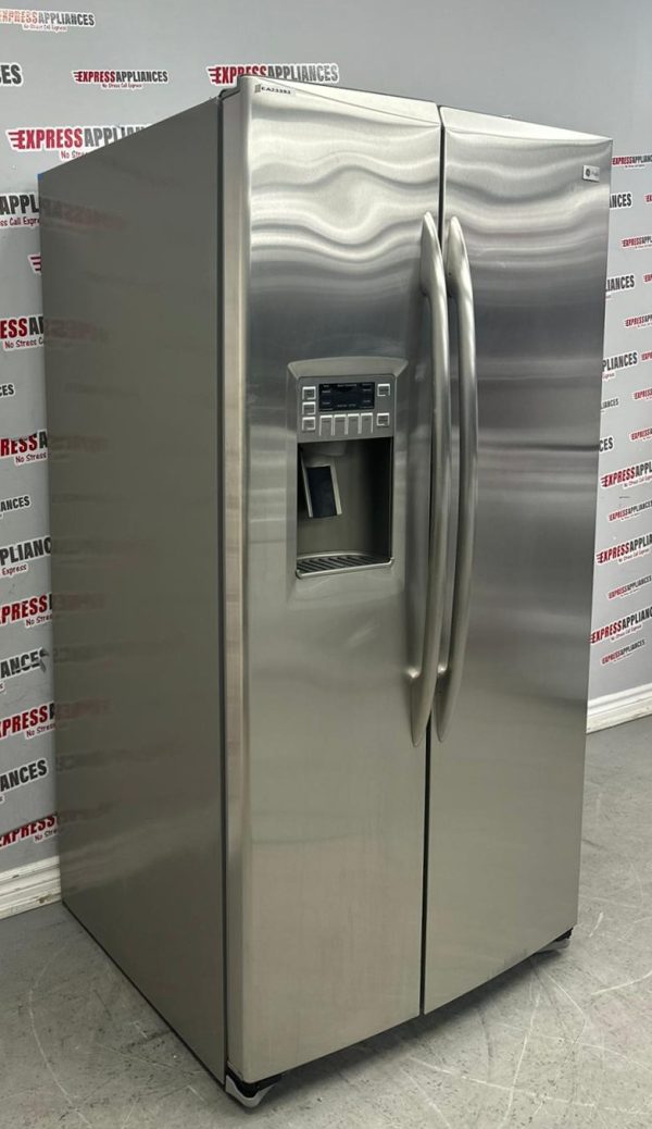 Used GE 36” Side-By-Side Refrigerator PSRS6PGZADSS For Sale