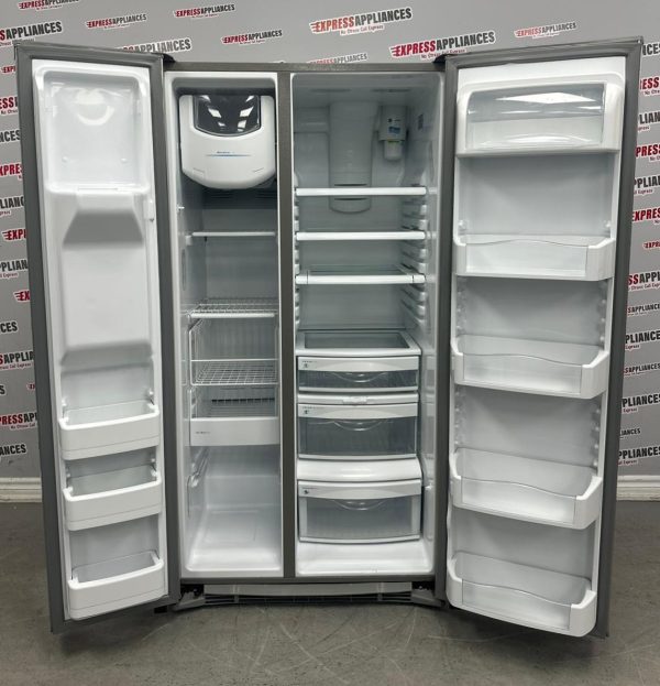 Used GE 36” Side-By-Side Refrigerator PSRS6PGZADSS For Sale