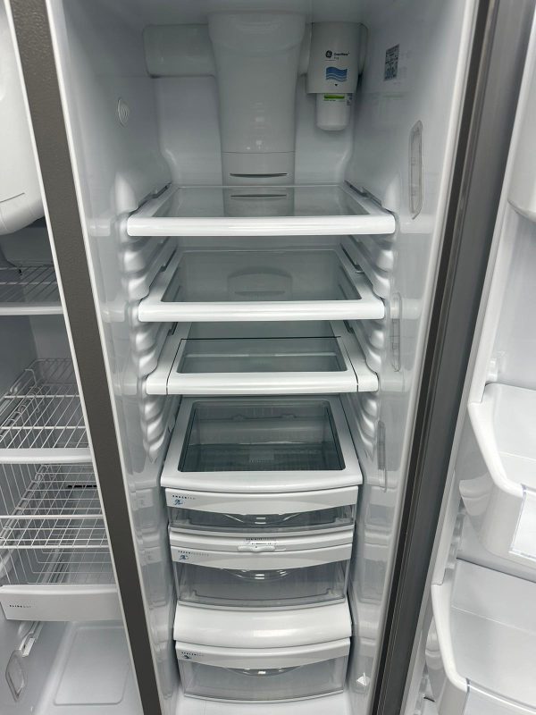 Used GE 36” Side-By-Side Refrigerator PSRS6PGZADSS For Sale