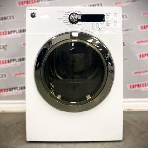 Used GE Electric 24” Stackable Dryer PCVH480EKWW SKU: EA22704 For Sale