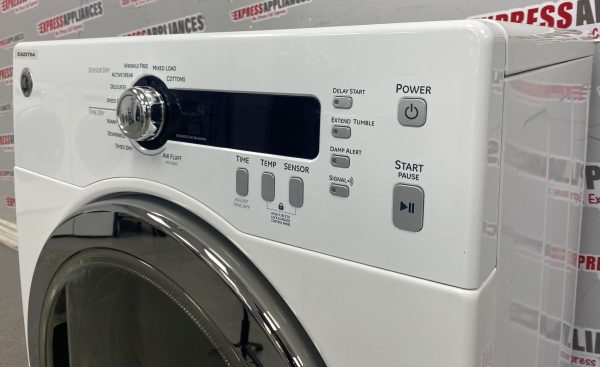 Used GE Electric 24” Stackable Dryer PCVH480EKWW SKU: EA22704 For Sale