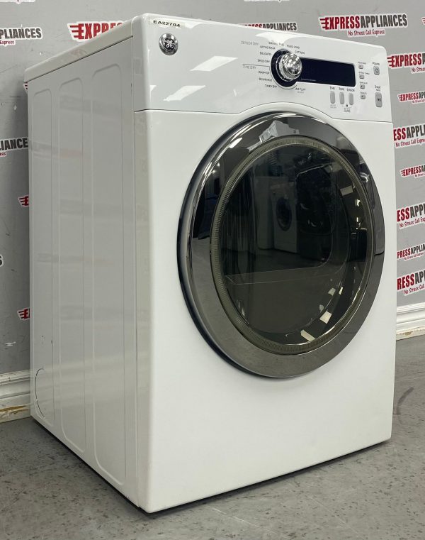 Used GE Electric 24” Stackable Dryer PCVH480EKWW SKU: EA22704 For Sale