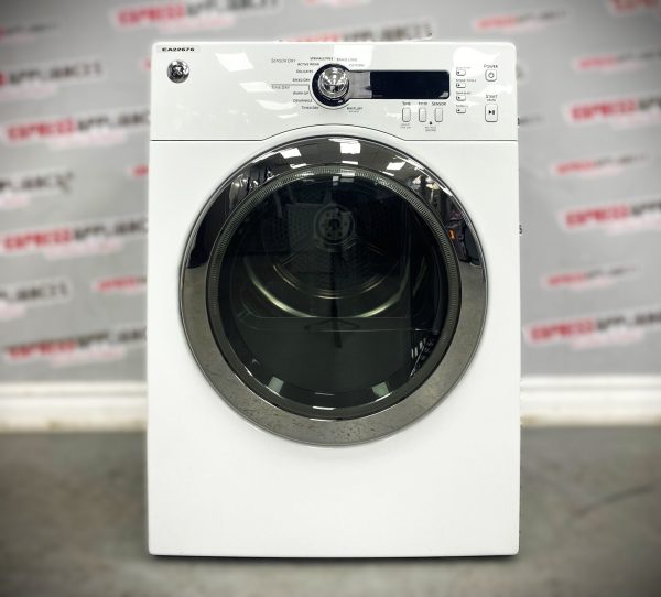 Used GE Electric Stackable 24” Dryer PCVH480EK0WW SKU: EA22676 For Sale