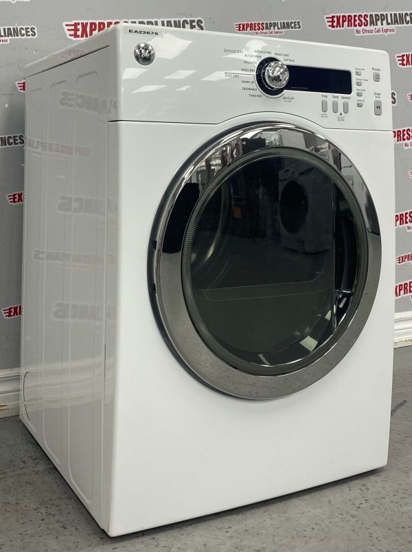 Used GE Electric Stackable 24” Dryer PCVH480EK0WW SKU: EA22676 For Sale