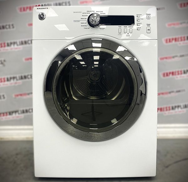 Used GE Electric Stackable 24” Dryer PCVH480EK1WW SKU: EA22675 For Sale