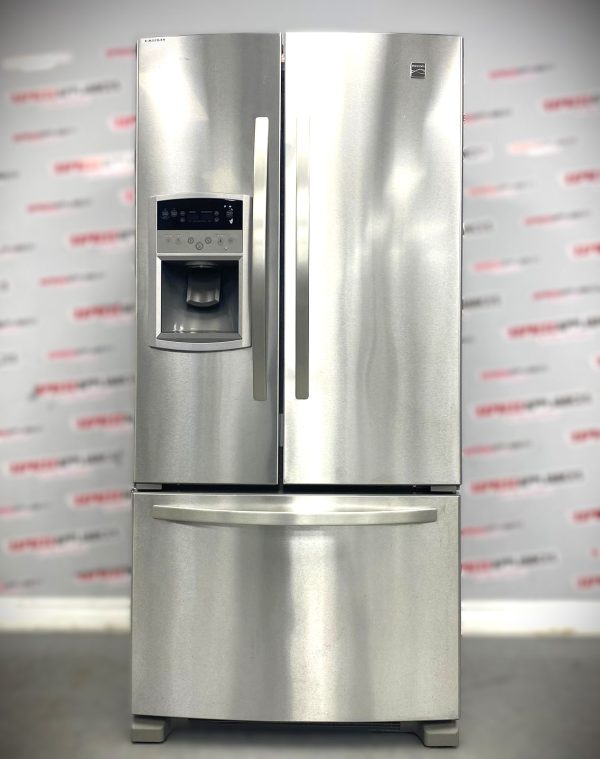 Used Kenmore 33” French Door Refrigerator 596.79243014 For Sale