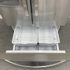 Used Kenmore 33” French Door Refrigerator 596.79243014 freezer compartment