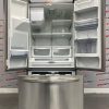 Used Kenmore 33” French Door Refrigerator 596.79243014 open doors