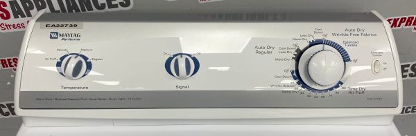 Used Maytag Electric 27” Dryer PYET344AZW For Sale