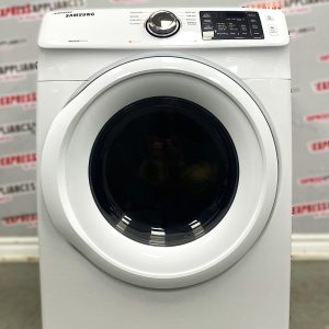 Used Samsung 27” Electric Stackable Dryer DV42H5000EW/AC For Sale