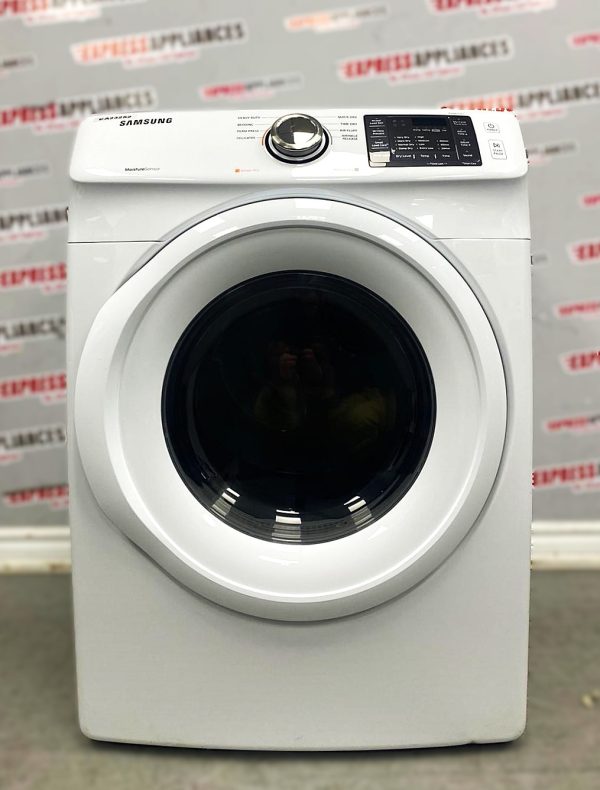 Used Samsung 27” Electric Stackable Dryer DV42H5000EW/AC For Sale