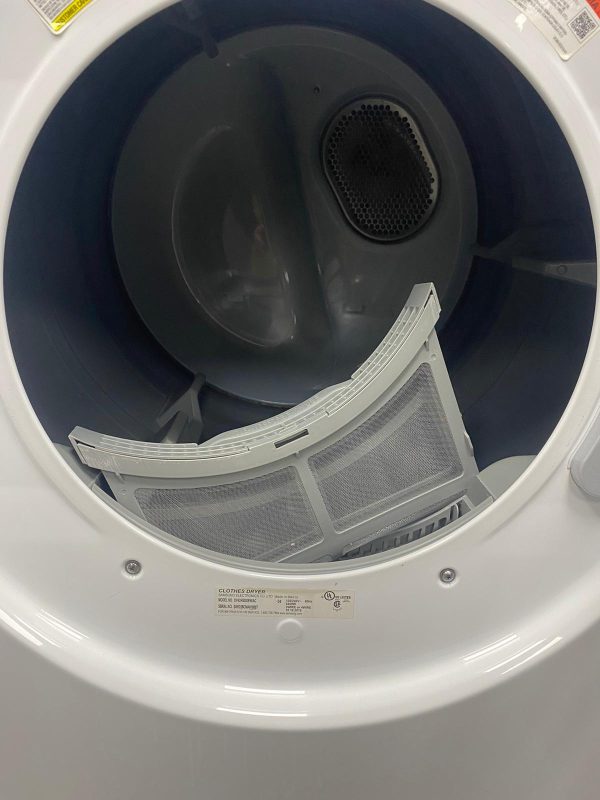 Used Samsung 27” Electric Stackable Dryer DV42H5000EW/AC For Sale