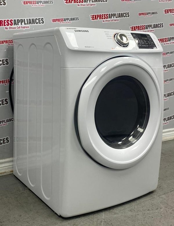 Used Samsung 27” Electric Stackable Dryer DV42H5000EW/AC For Sale