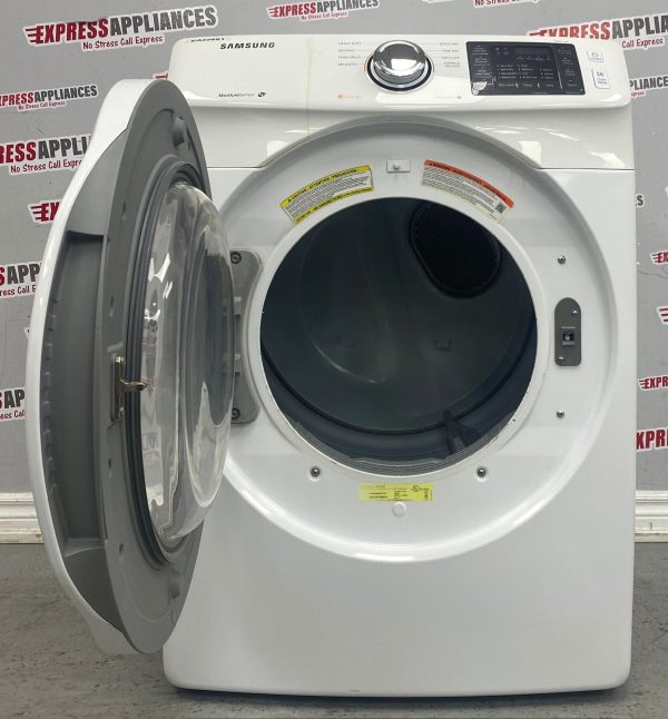 Used Samsung Electric 27” Dryer DV42H5000EW/AC For Sale