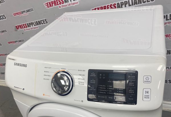 Used Samsung Electric 27” Dryer DV42H5000EW/AC For Sale