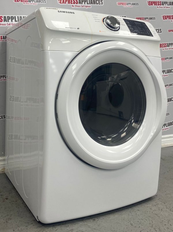 Used Samsung Electric 27” Dryer DV42H5000EW/AC For Sale