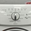 Used Whirlpool 24” Front Load Washing Machine WFC7500VW2 controls