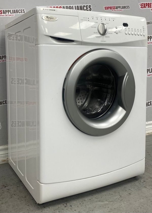 Used Whirlpool Front Load 24” Washing Machine WFC7500VW2 For Sale