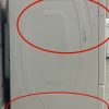 Used Whirlpool 27” Electric Dryer YWED9250WW1 damage right side